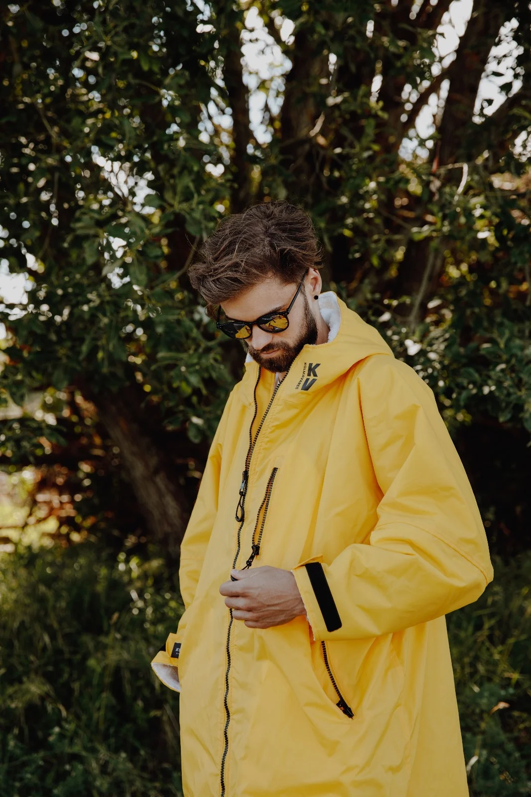 Külmavares Supervares kollane ilmastikukindel mantel 2