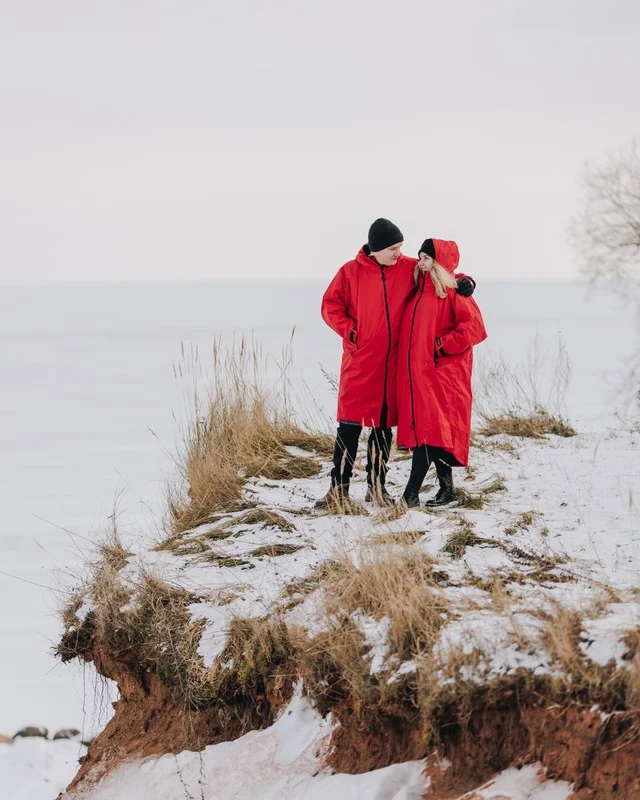 Külmavares Supervares punane ilmastikukindel mantel talv 1