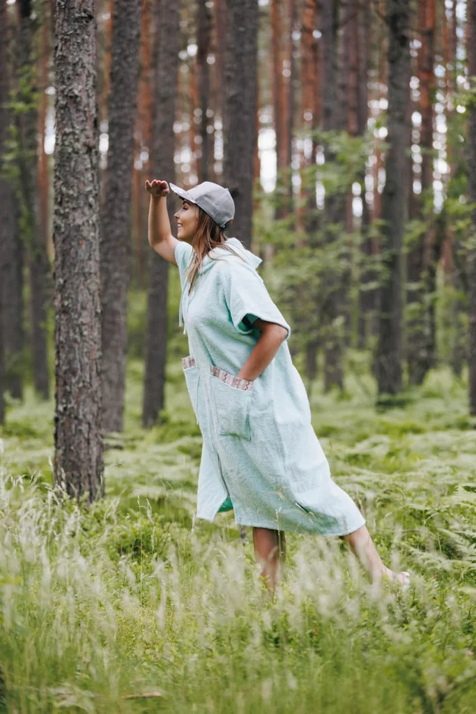 Premium Ponchovares – Akvamariin, M